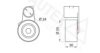AUTEX 641643 Tensioner Pulley, timing belt
